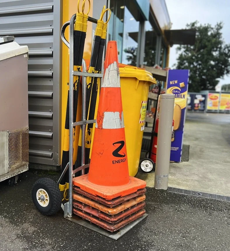 Buy Retractable Cone Bars in Road Cones and Temporary Barriers from Astrolift NZ